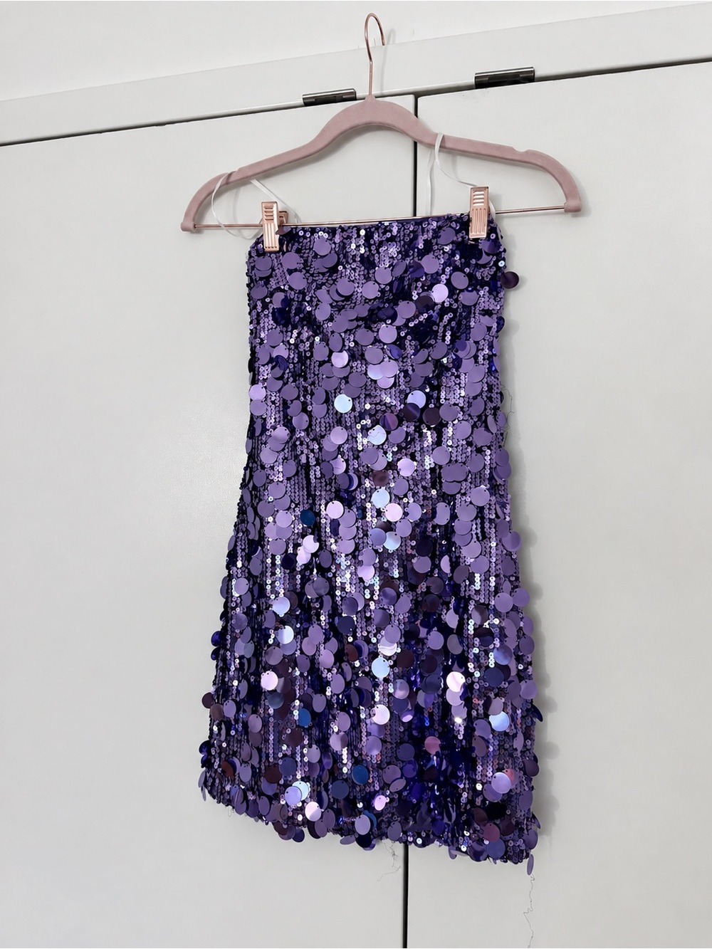 Princess Polly Purple Sequin Mini Dress